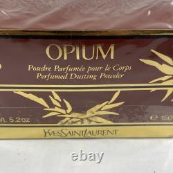 SEALED OPIUM by Yves Saint Laurent Perfumed Dusting Powder 5.2 Oz Vintage