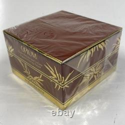 SEALED OPIUM by Yves Saint Laurent Perfumed Dusting Powder 5.2 Oz Vintage
