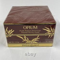 SEALED OPIUM by Yves Saint Laurent Perfumed Dusting Powder 5.2 Oz Vintage