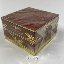 SEALED OPIUM by Yves Saint Laurent Perfumed Dusting Powder 5.2 Oz Vintage