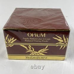SEALED OPIUM by Yves Saint Laurent Perfumed Dusting Powder 5.2 Oz Vintage