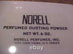 SEALED ORIGINAL NORELL VTG NEW UNOPENED PERFUMED DUSTING POWDER 6 Oz#3