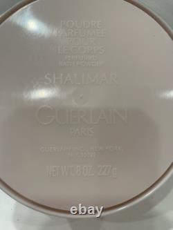 SHALIMAR GUERLAIN PARIS Vintage 1983 Rare Perfumed Bath Powder Sealed
