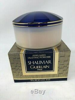 SHALIMAR GUERLAIN Paris 4.4 FL oz / 125 G Perfumed Dusting Powder
