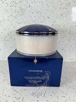 SHALIMAR Guerlain Paris PERFUMED DUSTING POWDER 4.4oz Discontinued