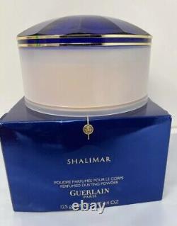 SHALIMAR Guerlain Paris PERFUMED DUSTING POWDER 4.4oz Discontinued