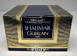 SHALIMAR Guerlain Paris PERFUMED DUSTING POWDER 4.4oz Discontinued /SEALED