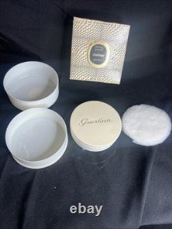 SHALIMAR Perfumed Dusting Powder 8oz New Sealed in Box Vintage 1960's Guerlain