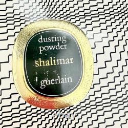 SHALIMAR Perfumed Dusting Powder 8oz New Sealed in Box Vintage 1967 Guerlain Vtg