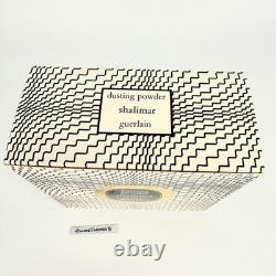 SHALIMAR Perfumed Dusting Powder 8oz New Sealed in Box Vintage 1967 Guerlain Vtg