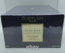 SHALIMAR by GUERLAIN 4.4 FL oz / 125 G Perfumed Dusting Powder NEW- Sealed Box