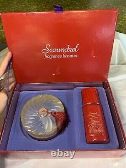 Scoundrel Fragrance Luxuries Classic Edition 2 Oz Cologne Sp/ 3 Oz Body Powder
