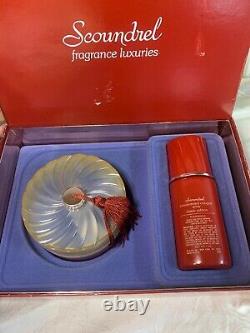 Scoundrel Fragrance Luxuries Classic Edition 2 Oz Cologne Sp/ 3 Oz Body Powder