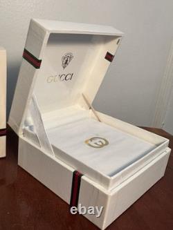 Sealed Authentic GUCCI Perfumed Dusting Powder withPuff 4.5 oz/127g in Box #12699