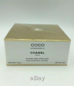 Sealed Chanel Coco Mademoiselle Perfumed Fresh After Bath Dusting Powder 5oz 142