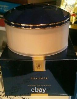 Shalimar 125g 4.4 oz Perfumed Dusting Powder Guerlain in Box