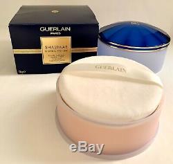 Shalimar Guerlain Paris Perfumed Dusting Powder 4.4 oz Unused Sealed Container