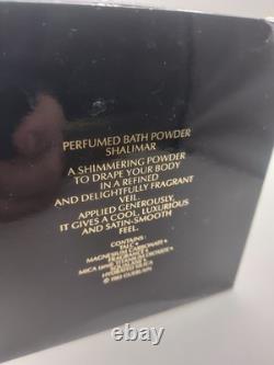 Shalimar Guerlain Perfumed Bath Powder New Dusting Powder 8 Oz