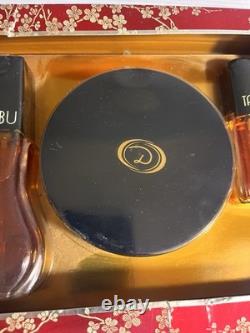 TABU Vintage Gift Set 1.5 oz Spray Cologne + 4 oz Dusting Powder + Mini