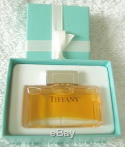 TIFFANY 3.4 EAU DE PERFUME 98% FULL, DUSTING POWDER & EXTRAS