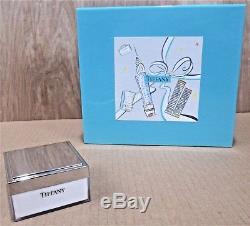 TIFFANY & Co Perfume Dusting Powder & Puff 1 oz NEW Sealed (Gift Box Collection)