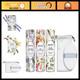 Talc-Free Body Powder Gift Set 3 Scents Lavender, Rose, Vanilla, Large Puff