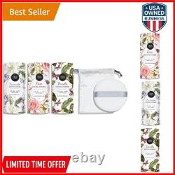 Talc-Free Body Powder Gift Set Organic Arrowroot Cornstarch Scented for Women