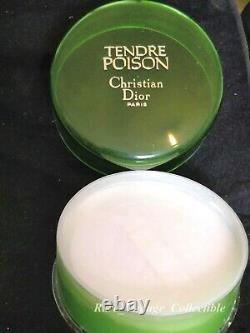 Tendre Poison Dior Huge 120gm Perfume Dusting Powder Rare Vintage Discontinued