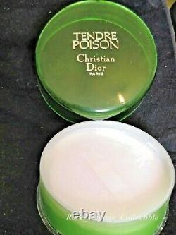 Tendre Poison Dior Huge 120gm Perfume Dusting Powder Rare Vintage Discontinued