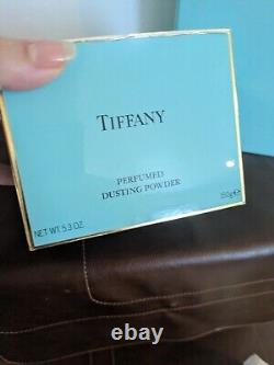 Tiffany 1 oz Eau De Parfum Bath Shower Gel 5.1 fl oz Dusting Powder 5.3 oz +