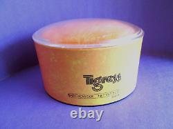 Tigress by Faberge Vintage Perfume Body Bath Powder & Puff 5 oz Sealed