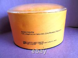 Tigress by Faberge Vintage Perfume Body Bath Powder & Puff 5 oz Sealed