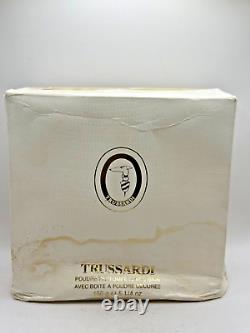 Trussardi 150g Perfumed Dusting Powder With Decorated Powder Box (new With Box)