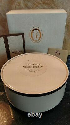 Trussardi 5 1/4oz 150g Perfumed Dusting Powder New in box Sealed Serial Cert