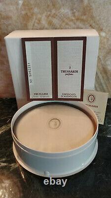 Trussardi 5 1/4oz 150g Perfumed Dusting Powder New in box Sealed Serial Cert