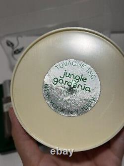 Tuvache Jungle Gardenia Cologne Spray Concentrate 1oz (used)+ Dusting Powder 3oz