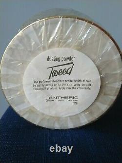 Tweed Lenthéric Perfumed Dusting Powder 4 oz New Factory Sealed! Rare Vintage