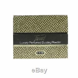 Tweed'Luxury Perfumed' Dusting Powder 2.5oz/70g New In Box