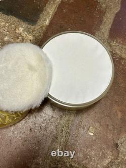 UNOPENED Vintage Ciara Perfumed Dusting Power 6 oz Amber Art Nouveau Lid NOS