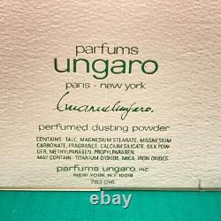 Ungaro DIVA Perfume Dusting Bath Powder New Old Stock SEALED 4 oz