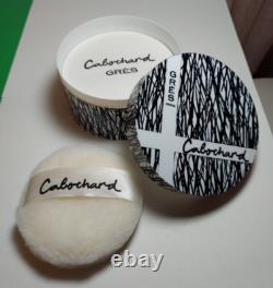 VINTAGE Cabochard by Gres dusting powder & puff 8 oz UNOPENED