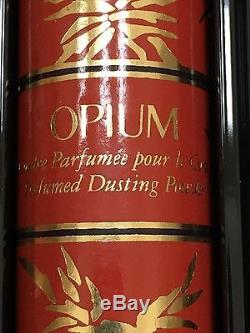 Vintage Formula Yves Saint Laurent Opium Gift Set Edt & Perfume & Dusting Powder