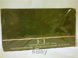VINTAGE LAGERFELD KL PERFUMED DUSTING POWDER 150G NEW WITH BOX RARE
