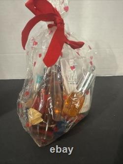 VINTAGE Liz Claiborne Vivid 5-Pc Gift Bag Set 1.7oz EDT, Body Talc, Minis New