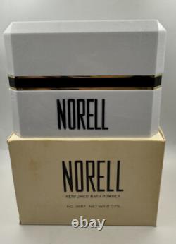 VINTAGE NORELL PERFUMED DUSTING POWDER 6.0 oz. By NORELL PERFUMES INC. NIB RARE