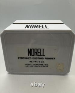 VINTAGE NORELL PERFUMED DUSTING POWDER 6.0 oz. By NORELL PERFUMES INC. NIB RARE