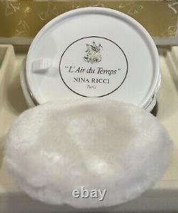 VINTAGE Nina Ricci L'Air Du Temps Toilette Spray 1.7oz Dusting Powder 3.5oz NWB