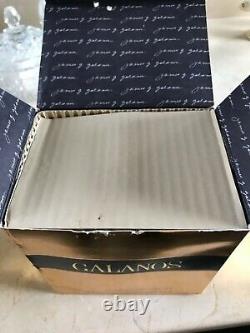 VINTAGE OLD FORMULA Galanos Perfume Dusting Powder 8.0 oz Original Box