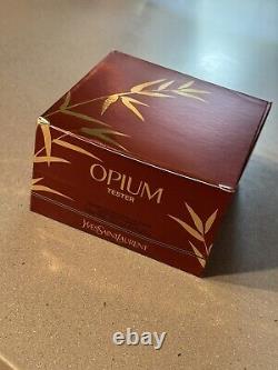 VINTAGE OPIUM By YSL 5.2 OZ PERFUMED Dusting Body Powder NEW Rare Original