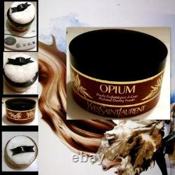 VINTAGE OPIUM By YSL YVES SAINT LAURENT 5.2oz 150g PERFUMED DUSTING POWDER WOB